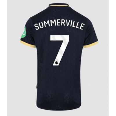 Moški Nogometni dresi West Ham United Crysencio Summerville #7 Tretji 2025-26 Kratek Rokav Moški Nogometni dresi West Ham United Crysencio Summerville #7 Tretji 2025-26 Kratek Rokav